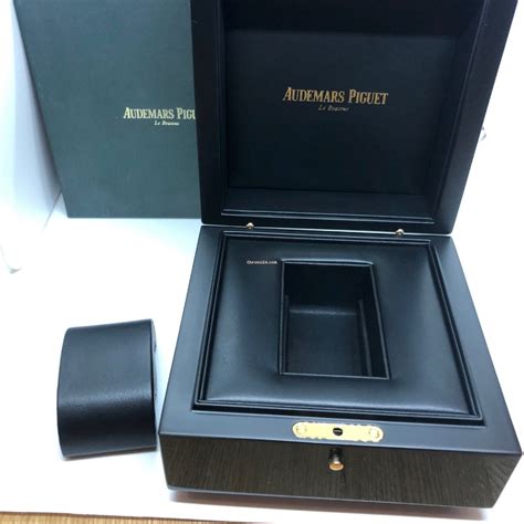 scatola orologio audemars piguet